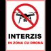 Placuta interzis in zona cu drona
